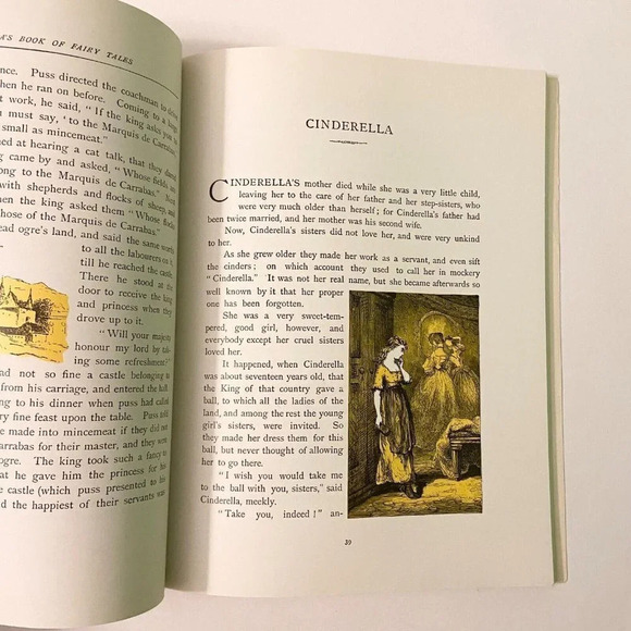 Vintage 1977 Aunt Louisas Book of Fairy  Tales Book Hart Publishing Paperback - Picture 14 of 15